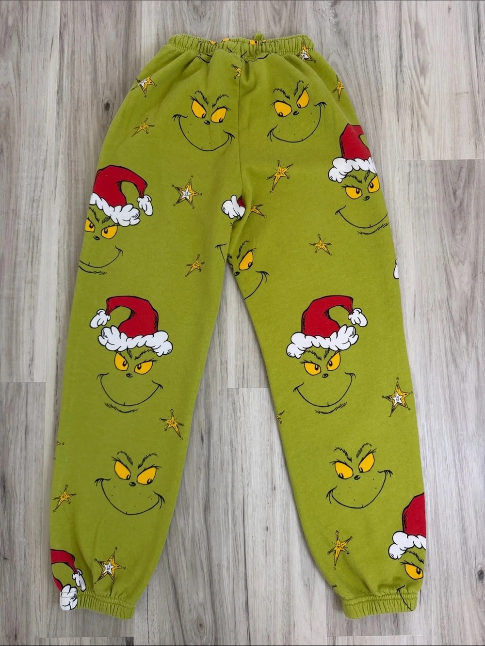 Women’s American Eagle Green Grinch Holiday Pajama Pants size XXS